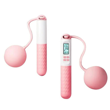 Cordless Jump Rope with Counter, Ropeless Skipping Rope for Small Spaces