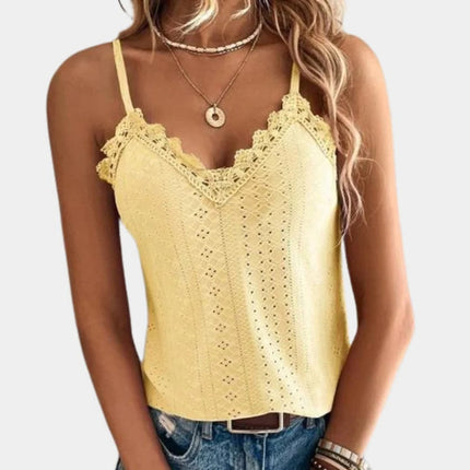 V Neck Tops for Women, Airy Womens Summer Top in Polyester – image 7