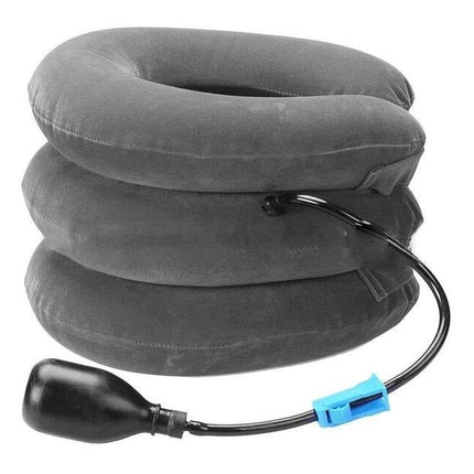 Travel Neck Pillow Inflatable, Adjustable Neck Support Pillow with Hand Pump – image 8