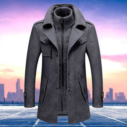 Winter Coats for Men, Two Piece Winter Jacket for Men with Thermal Lining – image 8