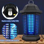 Tuzwa Electric Bug Zapper – 13W UV Flying Insect Killer Light with 3500–3800V Grid, Plug-In Power & Up to 550 Sq Ft Coverage