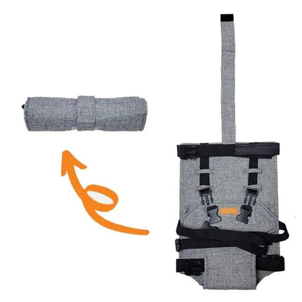 Baby High Chair, Foldable High Chair for Travel and Mealtime