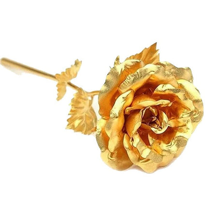 Gold Dipped Rose with Gift Box, 24K Gold Flower – image 4