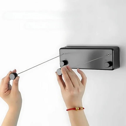 Clothesline Retractable Wall Mounted for Indoor Outdoor – image 4