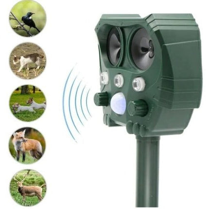 Snake Repellent for Yard, Solar Garden Snake Repellent Stake