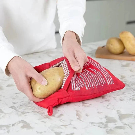 Microwave Potato Bag for Fast Baked Potato, Reusable Potato Bag for Microwave – image 4