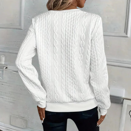 Oversized Sweater for Women, Soft Fall Sweater and Cozy Pullover Knit Top – image 7