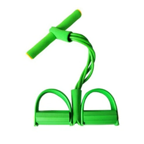 Tuzwa Pedal Resistance Band for Working Out – Multipurpose Exercise Band with Foot Pedals for Sit-Ups, Arms, Legs & Full-Body Home Workouts