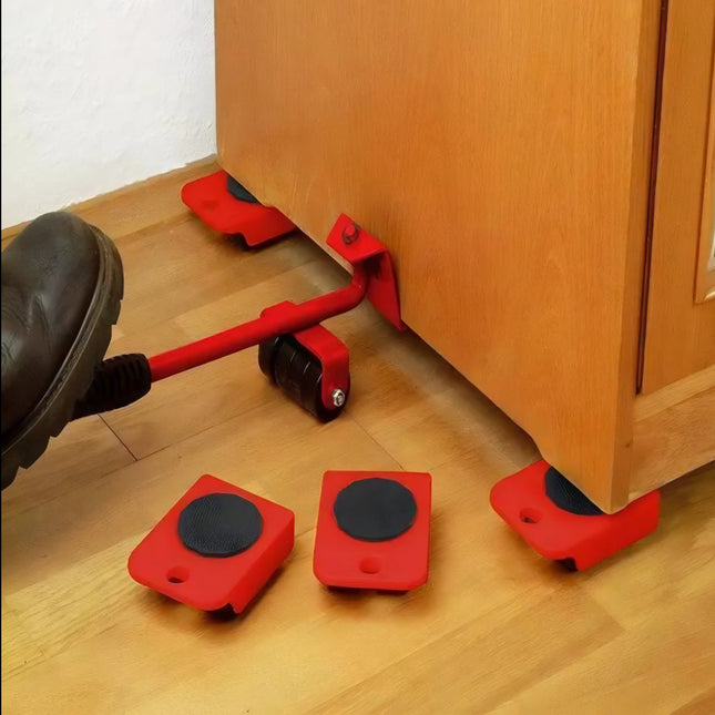 Furniture Sliders with Lifter for Carpet and Hard Floors, Heavy Furniture Mover Kit, Furniture Lifter Tool for Moving