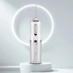 Tuzwa Cordless Water Flosser – Rechargeable Oral Irrigator with 30–110 PSI, 3 Modes, 10.1 Oz Tank & USB-C Charging
