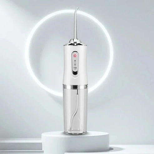 Tuzwa Cordless Water Flosser – Rechargeable Oral Irrigator with 30–110 PSI, 3 Modes, 10.1 Oz Tank & USB-C Charging
