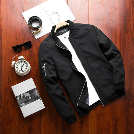 Lightweight Jacket for Men, Water Repellent Jacket with Pockets, M to 3XL – image 13
