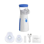 Tuzwa Portable Mesh Nebulizer – USB Rechargeable Nebulizer for Adults & Kids with ≤5μm Fine Mist, Adjustable Output & Auto Shutoff