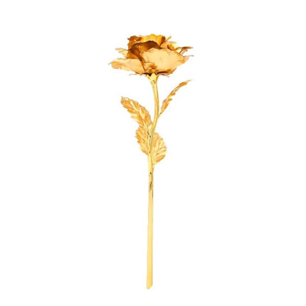 Gold Dipped Rose with Gift Box, Mothers Day Gift for Mom