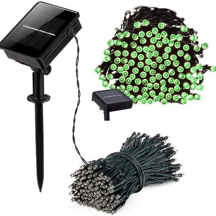 Solar Fairy Lights Outdoor 55 ft 100 LED, Solar String Lights for Garden and Trees