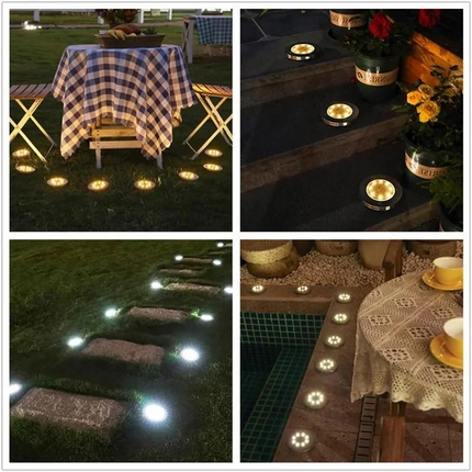 Outdoor Solar Garden Lights, Water Resistant Solar Lights – image 6