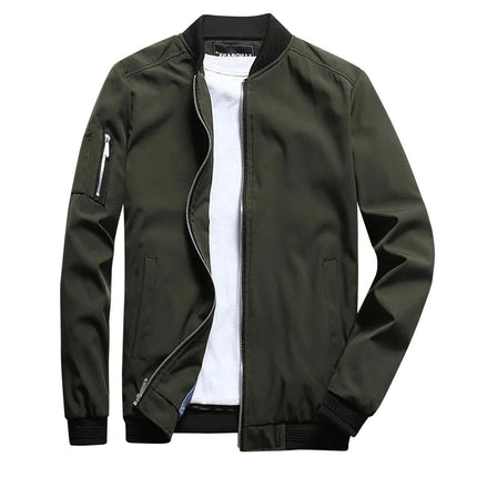 Men's Jacket for Spring and Summer, Water Repellent Jacket with Pockets, M to 3XL – image 6