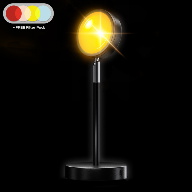 Sunset Lamp, LED Sunset Light for Ambient Lighting and Mood Lighting