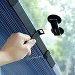 Tuzwa Retractable Car Sunshade – Adjustable 59–79" Vehicle Sun Shade with Lightweight 0.88 lb Design for Interior Sun Protection