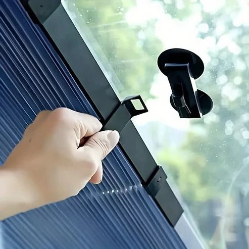Tuzwa Retractable Car Sunshade – Adjustable 59–79" Vehicle Sun Shade with Lightweight 0.88 lb Design for Interior Sun Protection