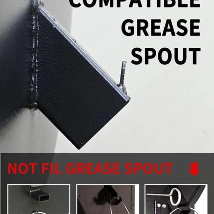 Pellet Grill Accessories, Smoker Grease Bucket with Lid and Reusable Liner