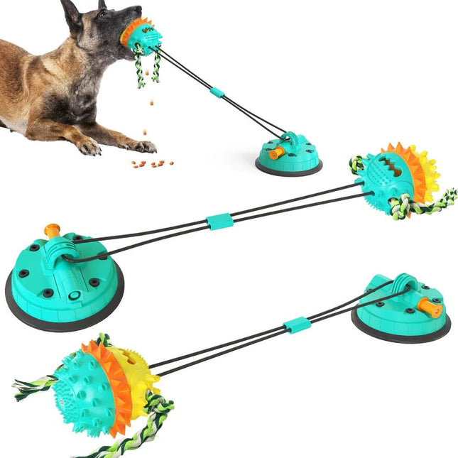 Interactive Pet Toy with Chew Bars, Self Playing Rolling Toy for Indoor and Outdoor, Pet Toys for Small to Large Pets