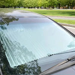Tuzwa Retractable Car Sunshade – Adjustable 59–79" Vehicle Sun Shade with Lightweight 0.88 lb Design for Interior Sun Protection