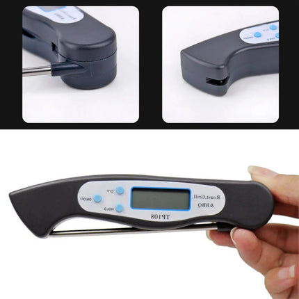 Instant Read Meat Thermometer, Digital Food Thermometer with Foldable Probe – image 4