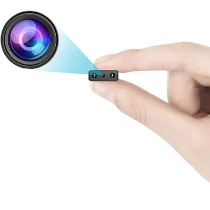 Micro HD Video Camera, Mini WiFi Camera with Audio and Night Vision, Nanny Cam, Pet Camera for Home