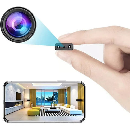 Micro HD Video Camera, Mini WiFi Camera with Audio and Night Vision