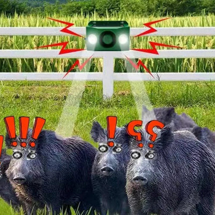 Solar Powered Animal Deterrent, Solar Flashing Light – image 7