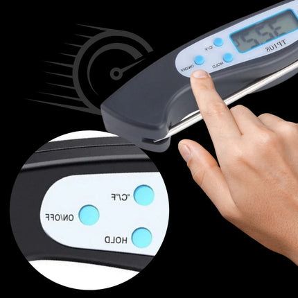 Instant Read Meat Thermometer, Cooking Thermometer for Grilling and BBQ