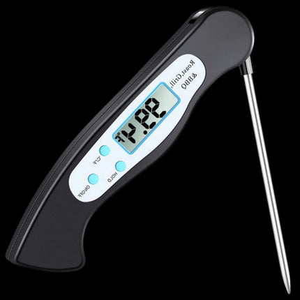 Instant Read Meat Thermometer, Digital Food Thermometer with Foldable Probe