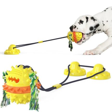 Interactive Pet Toy with Chew Bars, Self Playing Rolling Toy for Indoor and Outdoor