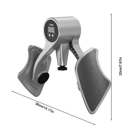 Inner Thigh Exerciser with Adjustable Resistance, Home Fitness Equipment for Hips