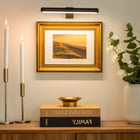 Picture Light, Battery Operated Picture Light with Dimmer, Rechargeable Wireless LED Wall Art Light for Paintings