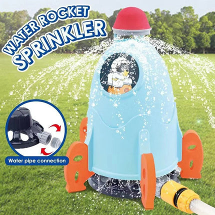 Water Rocket Launcher for Kids, Backyard Water Toy for Outdoor Play Ages 3+