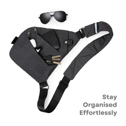 Crossbody Bags for Travel, Shoulder Bag for Men with Concealed Zipper Pockets – image 25