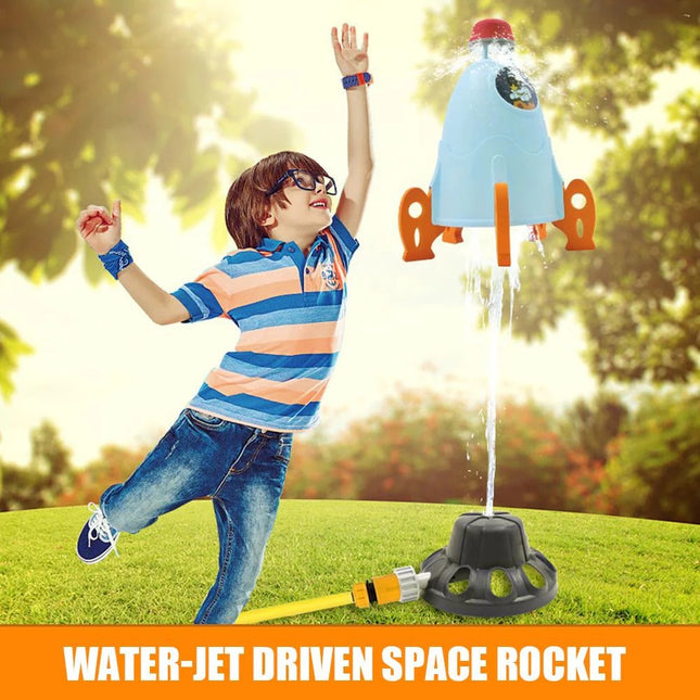 Water Rocket Launcher for Kids, Water Powered Rocket Toy