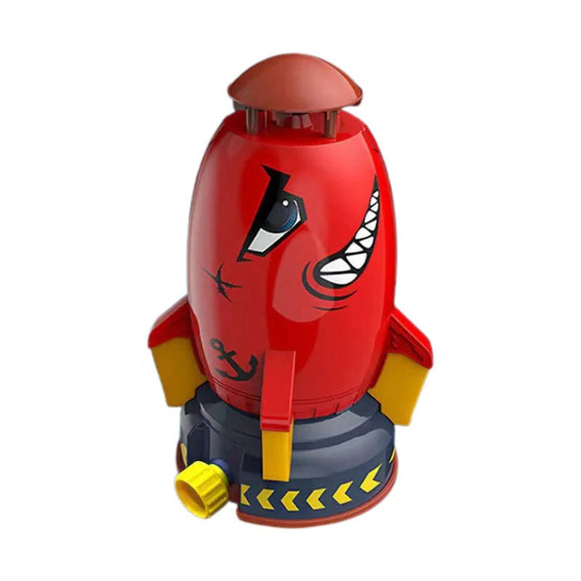 Water Rocket Launcher for Kids, Water Powered Rocket Toy, Backyard Water Toy for Outdoor Play Ages 3+