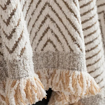 Couch Cover Non Slip, Herringbone Stripe Sofa Cover with Water Resistant Face – image 6