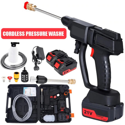 Cordless Pressure Washer with 2 Batteries, Portable Power Washer, Handheld Pressure Washer for Car and Patio