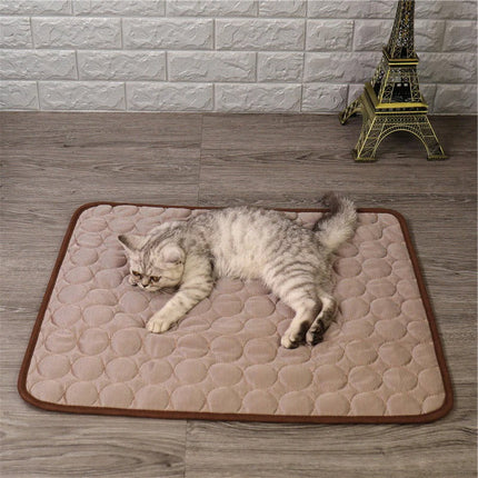 Cooling Pad for Pets, Foldable Pet Cooling Pad for Home and Car Travel – image 8