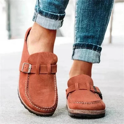 Clogs for Women, Comfort Clogs with Buckle Strap