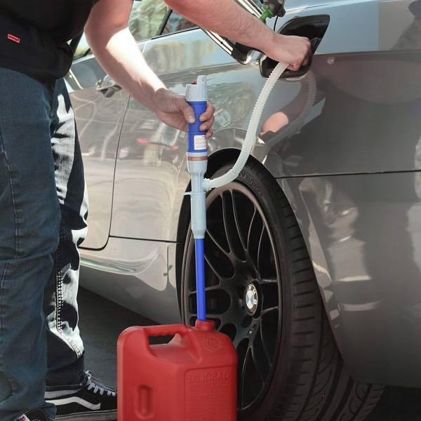 Fuel Transfer Pump, Battery Powered Siphon Pump for Gas and Diesel, Electric Water Transfer Pump for Fish Tank