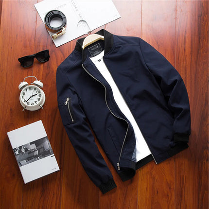 Men's Jacket for Spring and Summer, Water Repellent Jacket with Pockets, M to 3XL – image 15