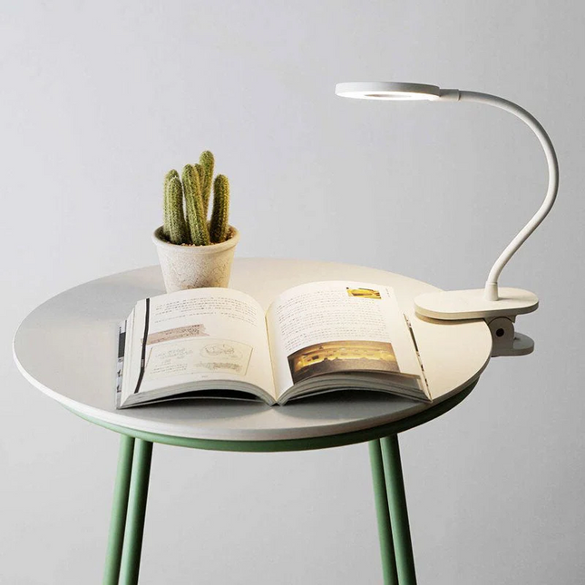 Clip On Book Light, Rechargeable Reading Light for Bed