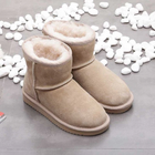 Snow Boots for Women, Ankle Boots for Winter, Comfortable Artificial Wool Winter Shoes for Women