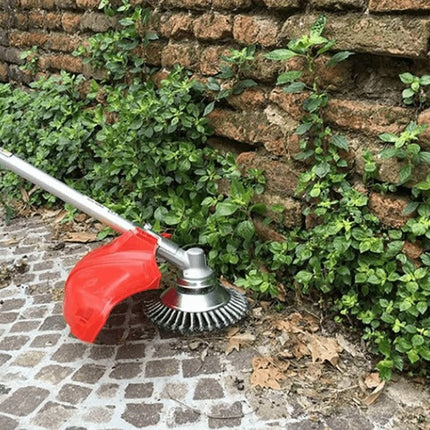 Weed Trimmer Blade Steel Wire Wheel, Grass Trimmer Blade for Bush Clearing
