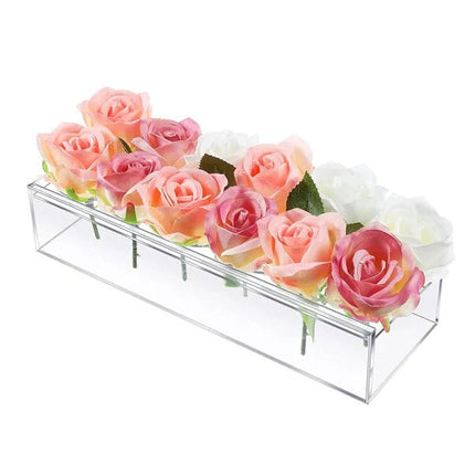 Flower Vases, Clear Acrylic Flower Vase with 12 Holes – image 5